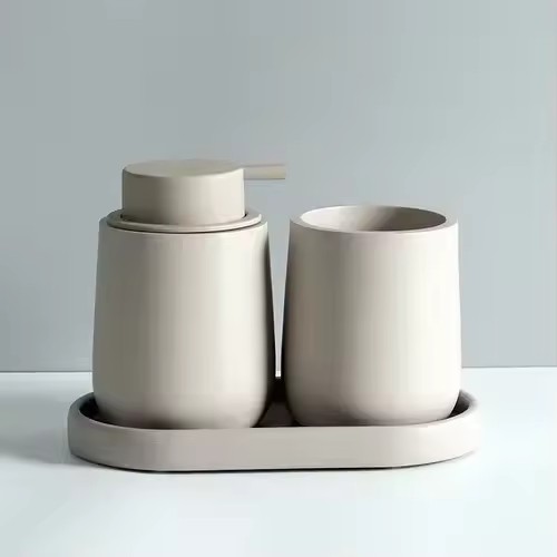 Home Essentials Bathroom Accessories - Bottiglia di lozione in resina Collutorio