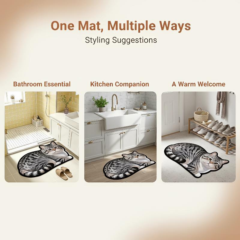 Home Bathroom Ideas - Tappetino da Bagno in Diatomite con