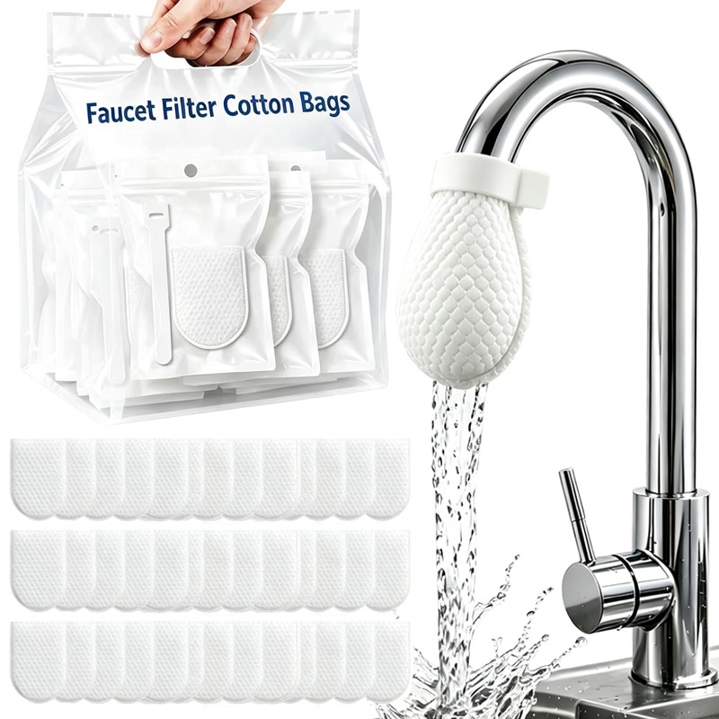 Home Bathroom Renovation - 300/30x Sacchetti in cotone per filtro