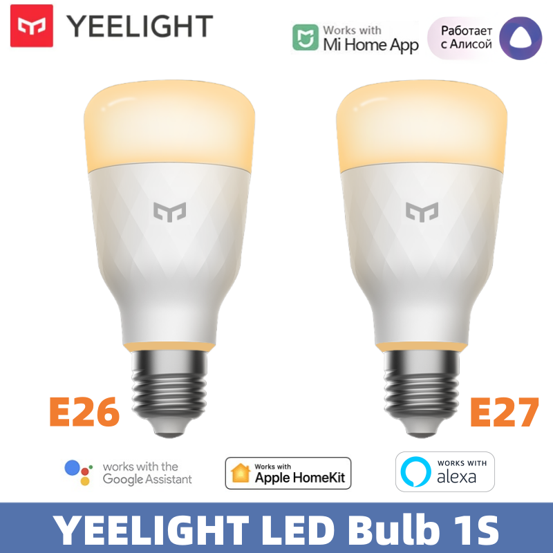 Yeelight Light Smart Bulb - YEELIGHT Lampadina LED 1S Smart Light
