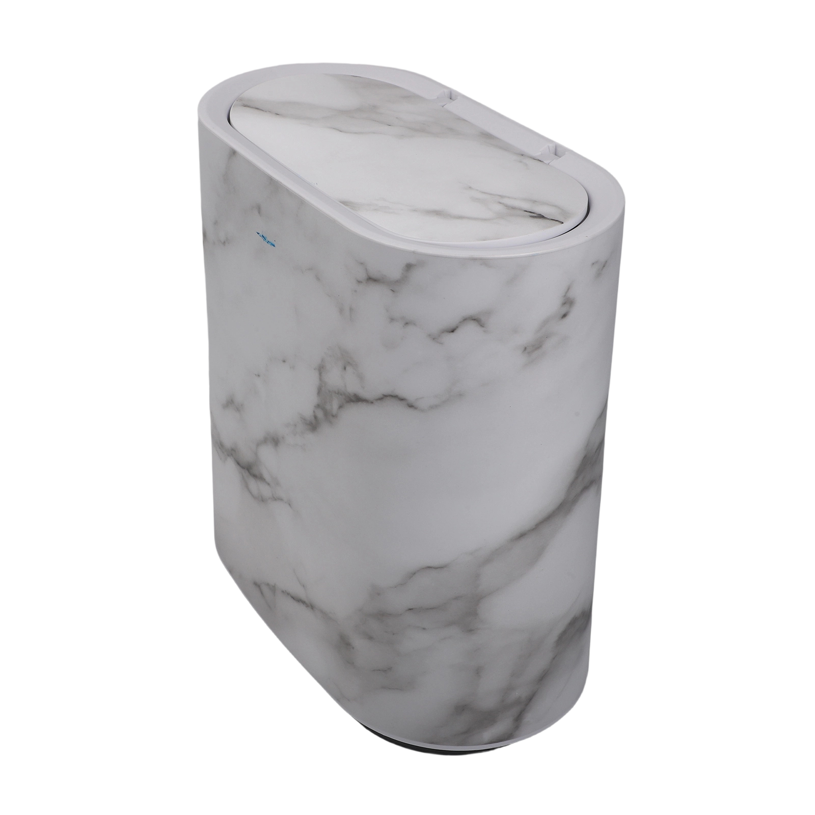 Home Bathroom Trash Can - Cestino per rifiuti sottile con coperchio