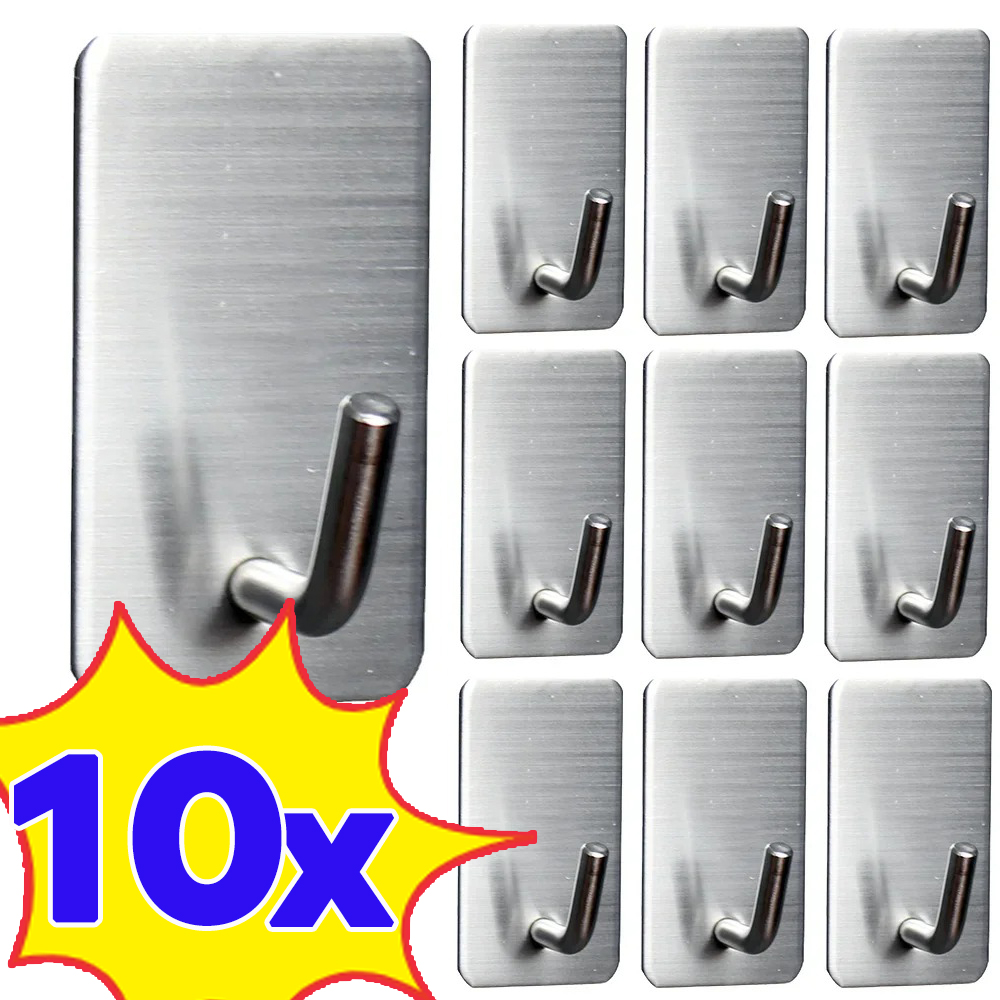 Robe Hook Adhesive - 1-10 pezzi gancio autoadesivo gancio da