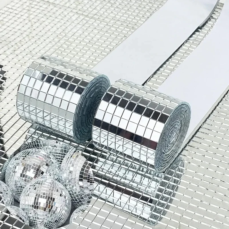 Home Bathroom Tiles - Adesivi Mosaico in Vetro Quadrati Mini