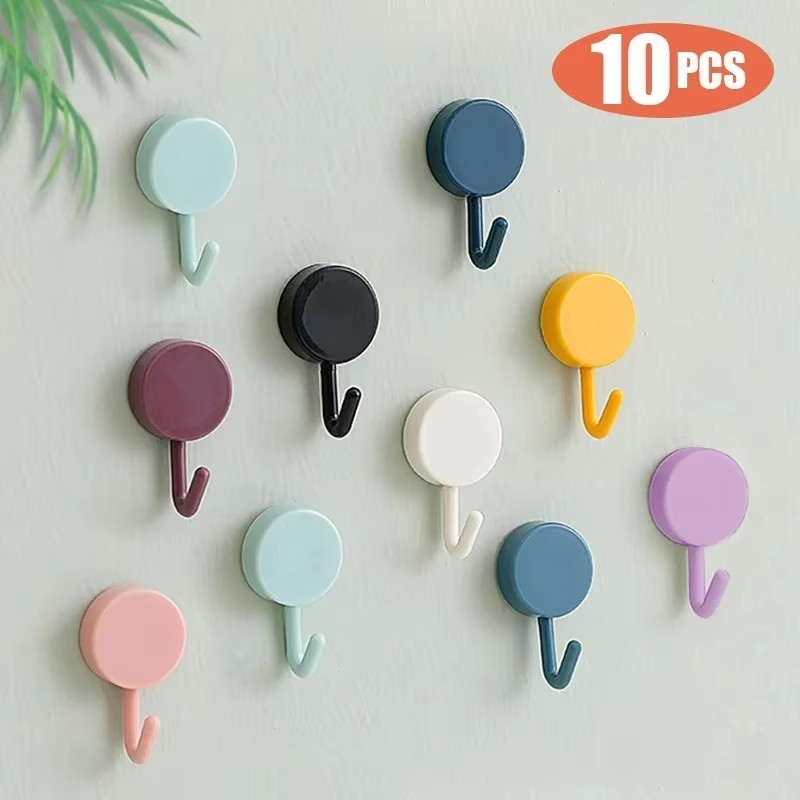 Robe Hook Adhesive - 5-15 Pezzi Ganci Adesivi Robusti Senza