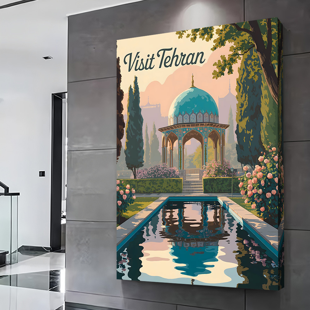 Visita Tehran Poster di viaggi - Bathroom Home Visit recensione e prezzo