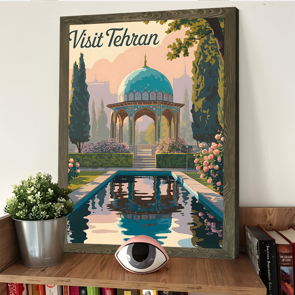 Visita Tehran Poster di viaggi - Bathroom Home Visit recensione e prezzo