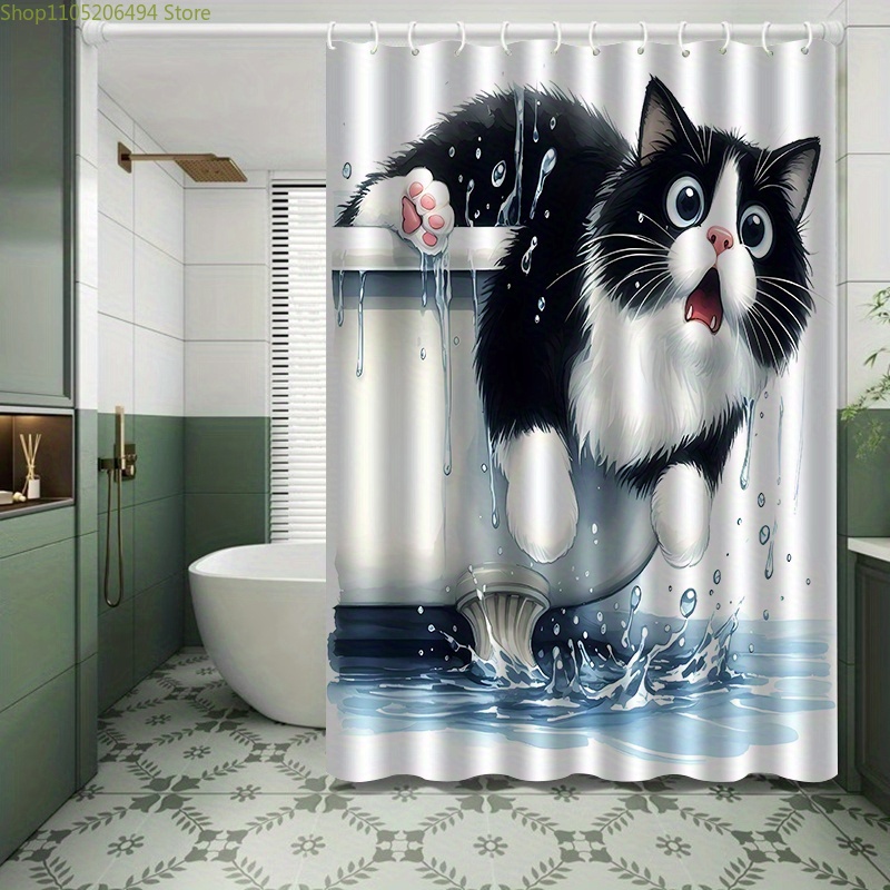 Divertente Tenda da Doccia con - Home Bathroom Ideas recensione e prezzo