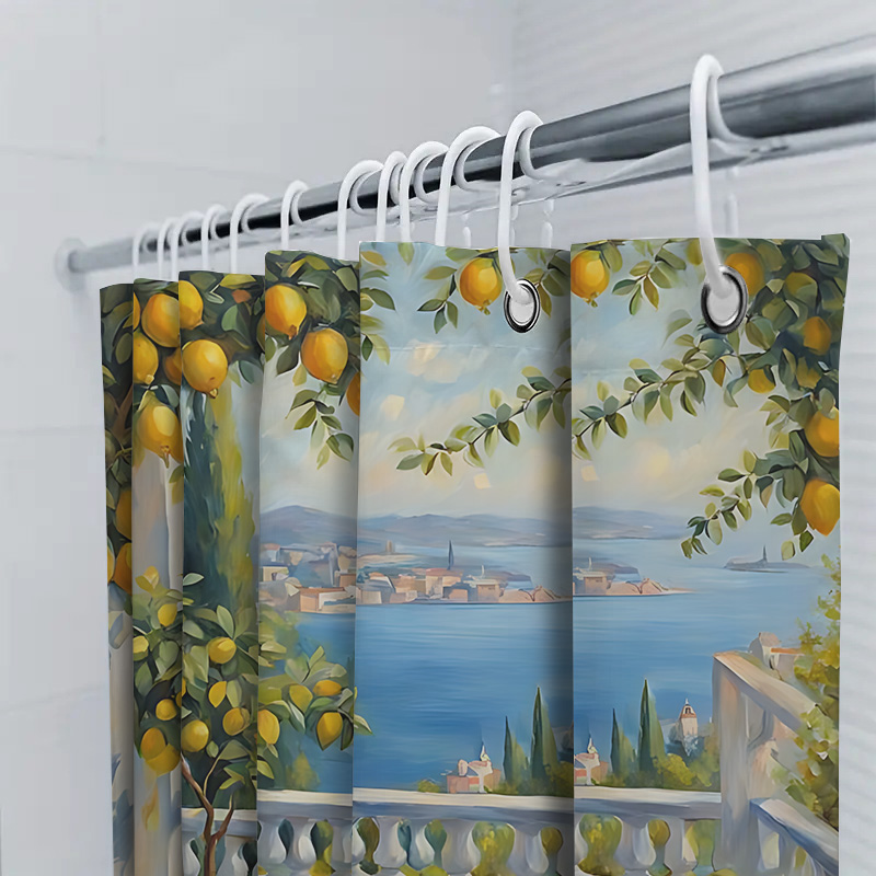 Tenda da Doccia con Motivo Lim - Home Bathroom Ideas recensione e prezzo