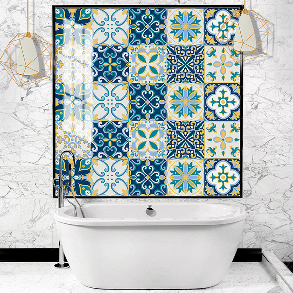 20 Pezzi di Adesivi in PVC per - Home Bathroom Tiles Design recensione e prezzo