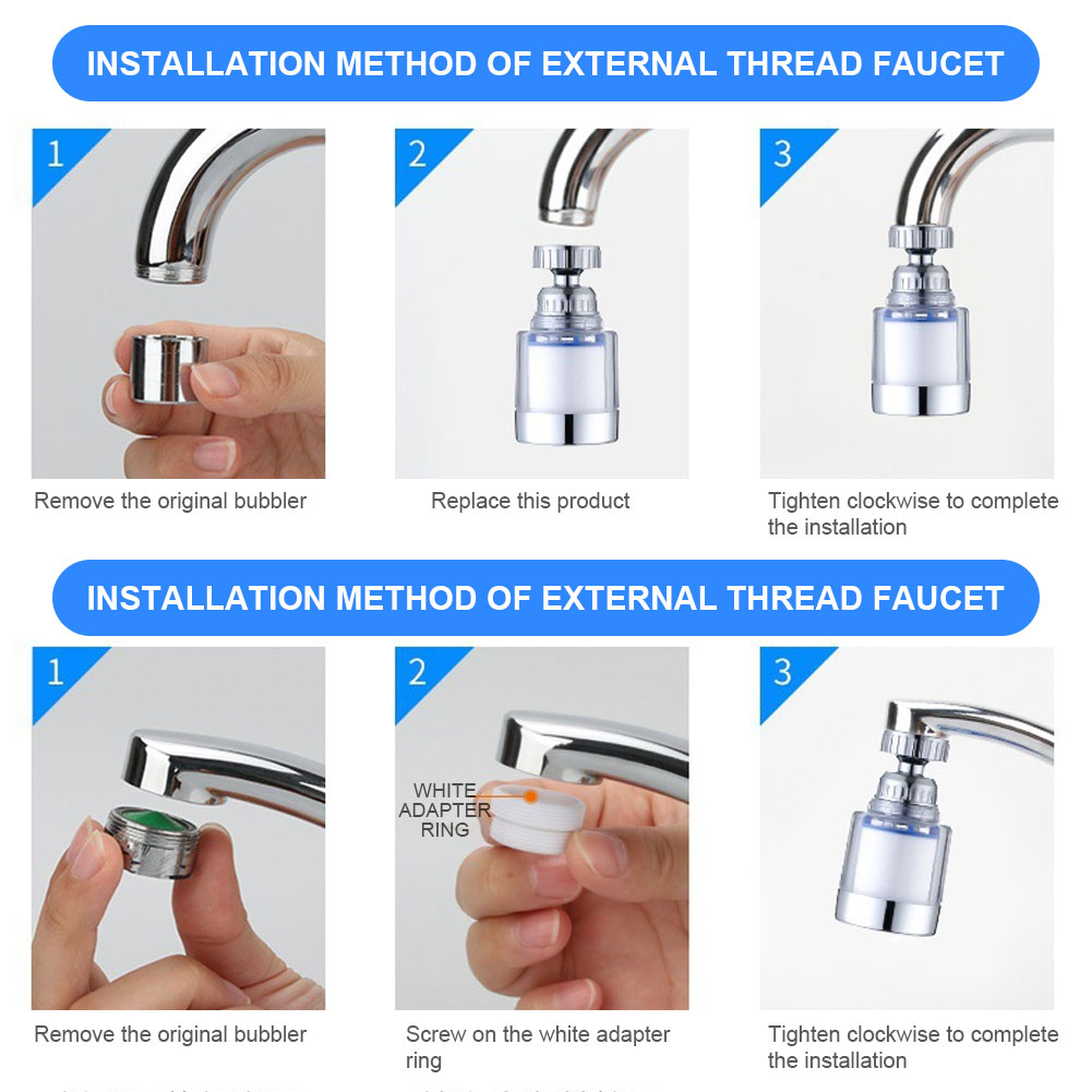 Elementi filtranti per rubinet - Home Bathroom Renovation recensione e prezzo