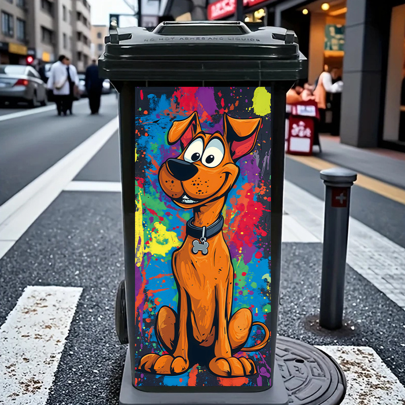 Adorabili adesivi per bidoni d - Home Bathroom Trash Can recensione e prezzo
