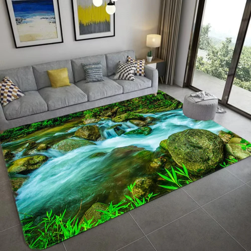 Tappeto con paesaggi 3D ispira - Home Bathroom Ideas recensione e prezzo