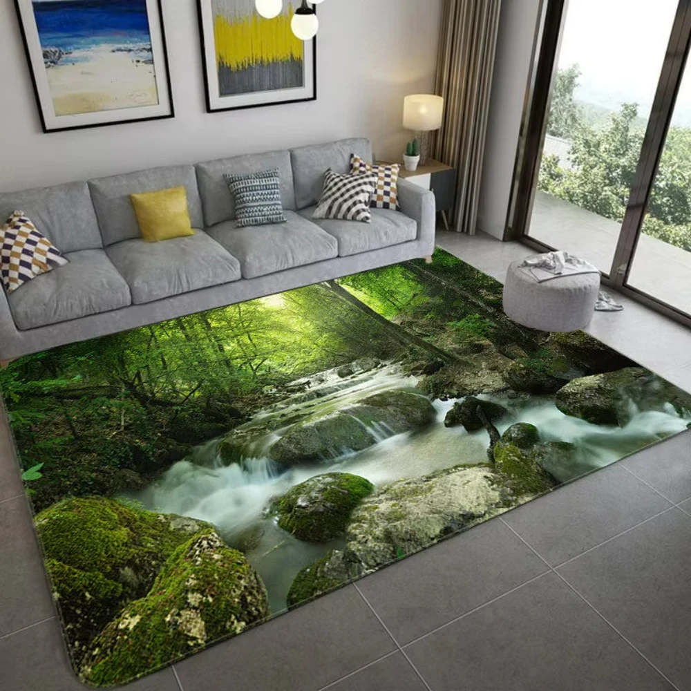 Tappeto con paesaggi 3D ispira - Home Bathroom Ideas recensione e prezzo