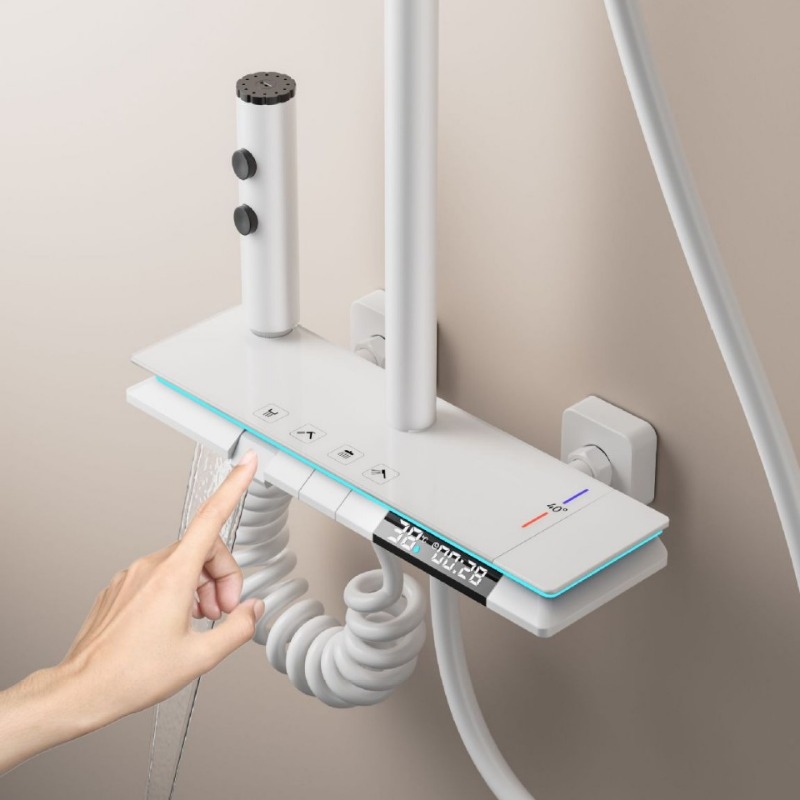 Set doccia termostatico per ba - Shower Head Rain recensione e prezzo