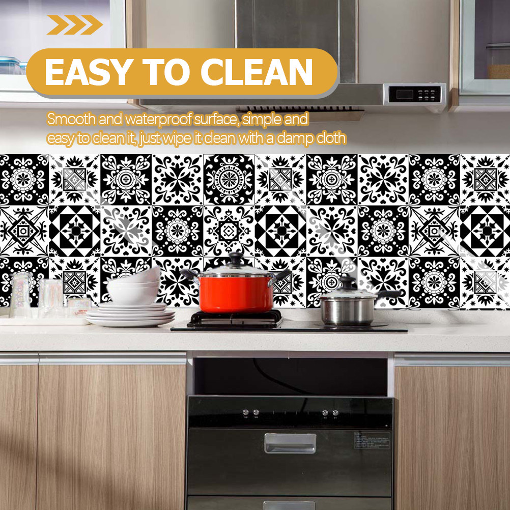 10 Pezzi Adesivi Murali Decora - Home Bathroom Tiles recensione e prezzo