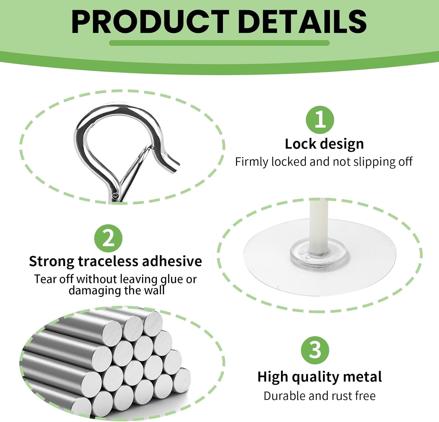 Ganci per soffitto autoadesivi - Robe Hook Adhesive recensione e prezzo