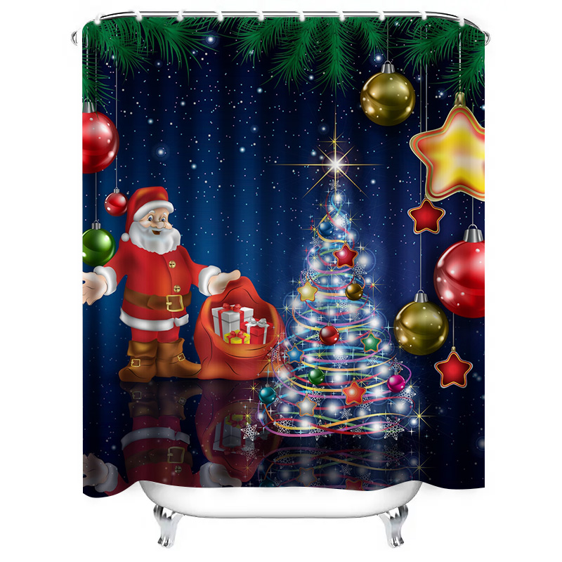 TU Tenda da doccia natalizia B - Home Bathroom Ideas recensione e prezzo