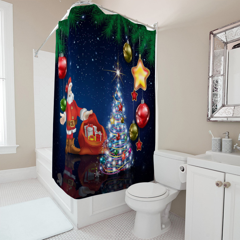 TU Tenda da doccia natalizia B - Home Bathroom Ideas recensione e prezzo