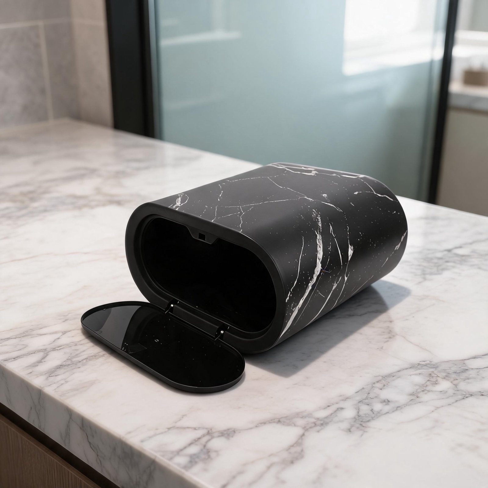 Cestino per rifiuti stretto co - Home Bathroom Trash Can recensione e prezzo