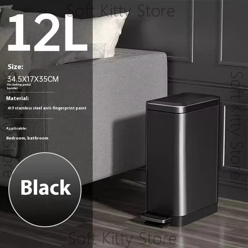 Cestino per Rifiuti con Pedale - Home Bathroom Trash Can recensione e prezzo