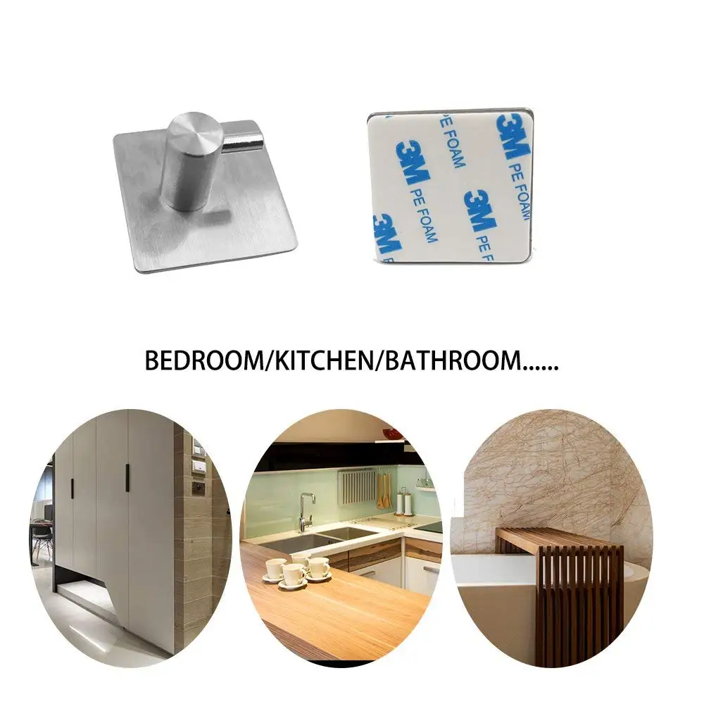 Ganci Adesivi in Acciaio Inox  - Robe Hook Adhesive recensione e prezzo