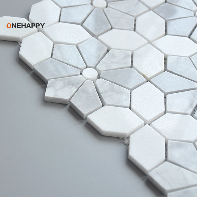 Piastrella in marmo a mosaico  - Home Bathroom Tiles Design recensione e prezzo