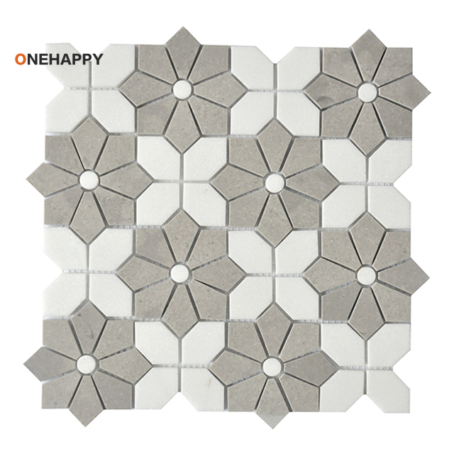Piastrella in marmo a mosaico  - Home Bathroom Tiles Design recensione e prezzo