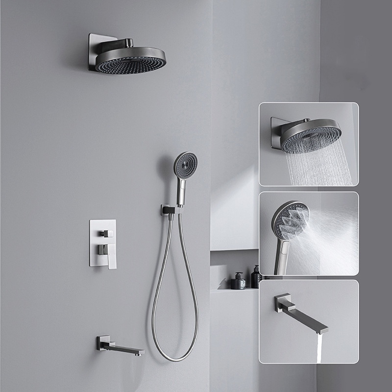 Set Doccia Incasso a Parete di - Shower Head Rain recensione e prezzo