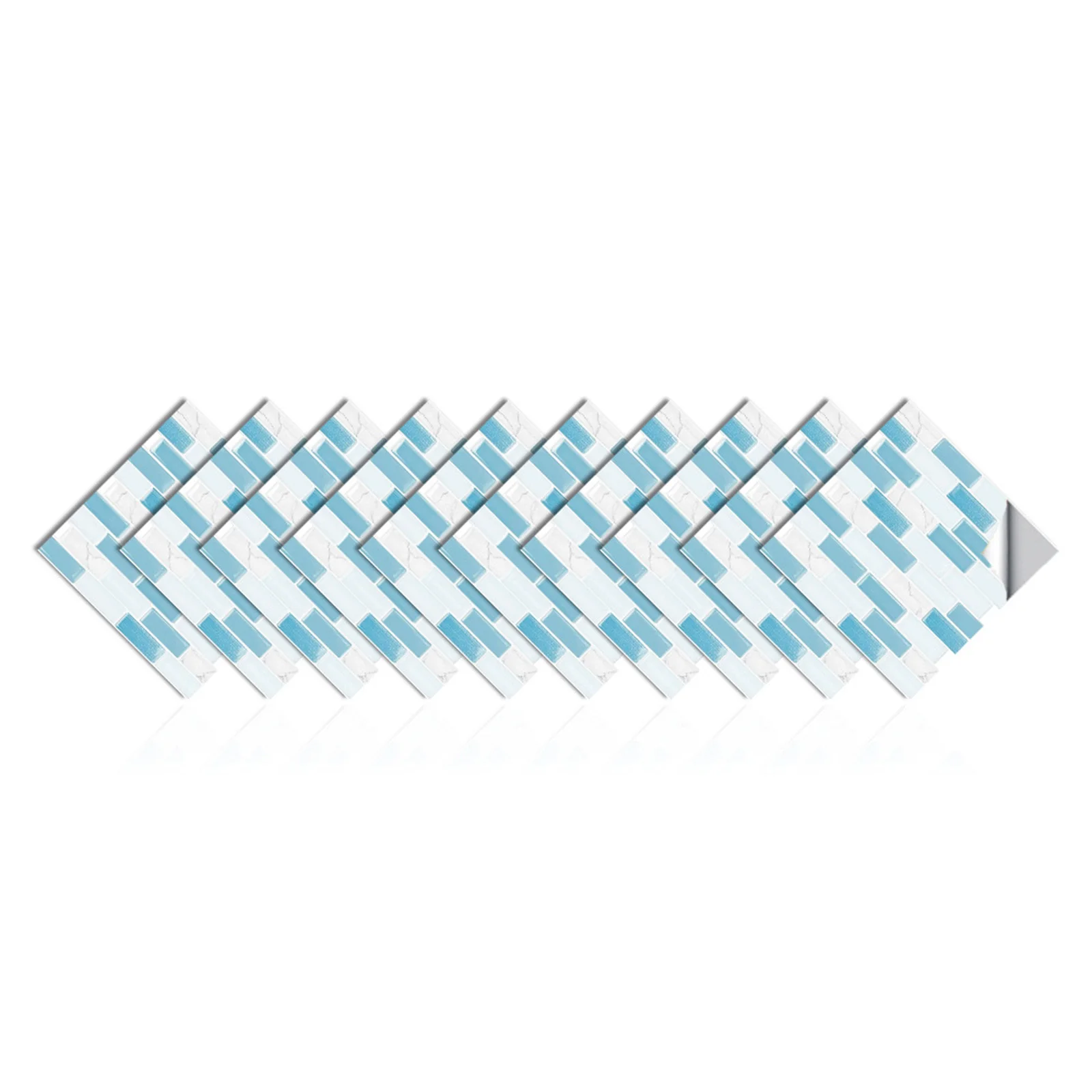 10x autoadesivo 3d-mosaico ade - Home Bathroom Wall Tiles recensione e prezzo