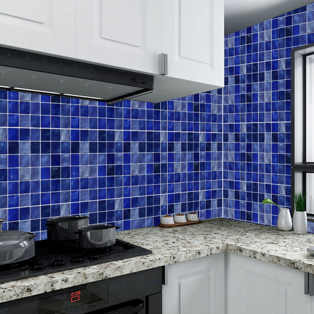 Adesivi per piastrelle a mosai - Home Bathroom Tiles Design recensione e prezzo