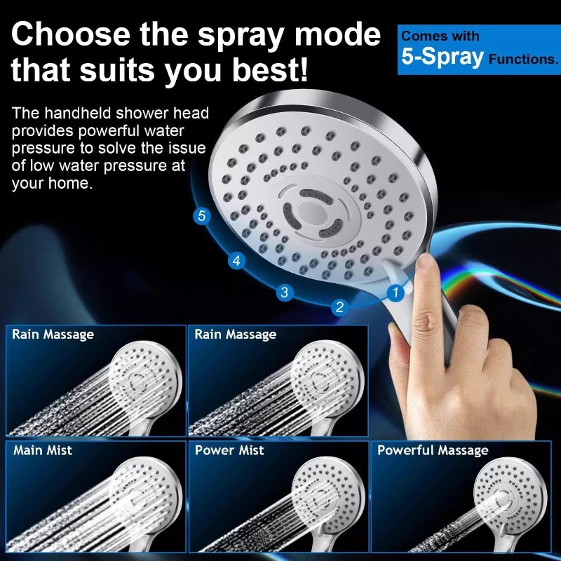Set Doccia a Pioggia in Acciai - Shower Head Rain recensione e prezzo