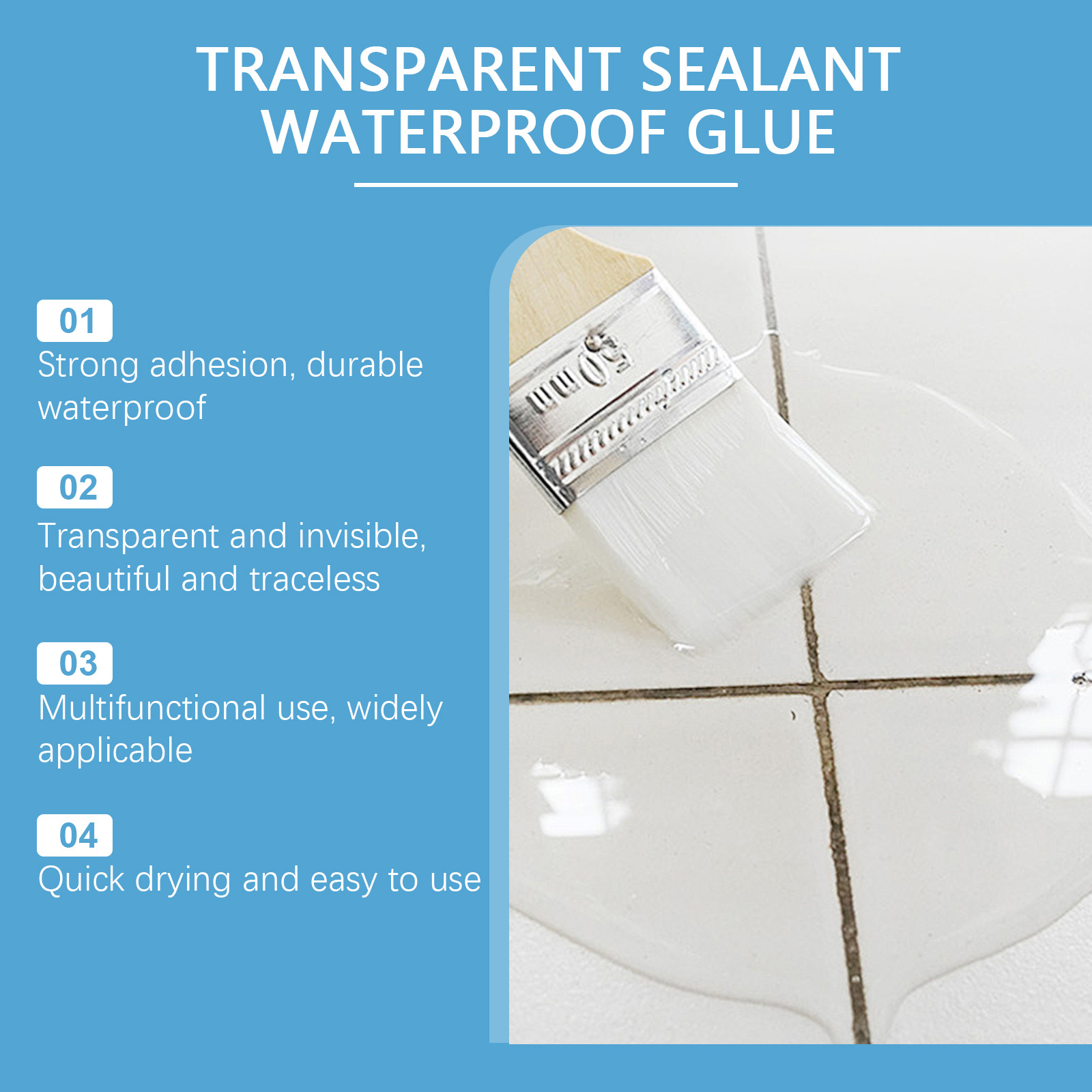 Sigillante impermeabile traspa - Home Bathroom Wall Tiles recensione e prezzo