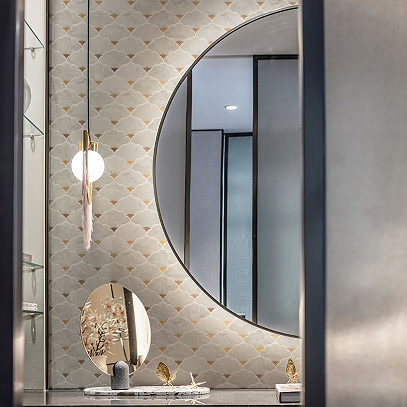 Piastrelle da parete in mosaic - Home Bathroom Tiles Design recensione e prezzo
