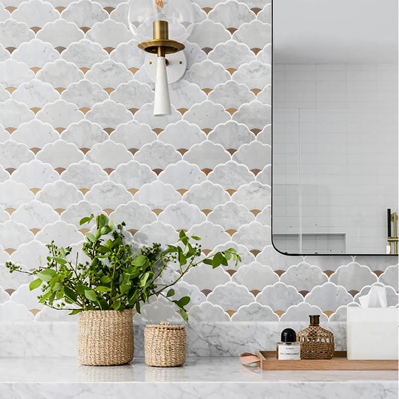 Piastrelle da parete in mosaic - Home Bathroom Tiles Design recensione e prezzo