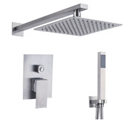 Set Doccia Nero Opaco con Luci - Shower Head Rain recensione e prezzo