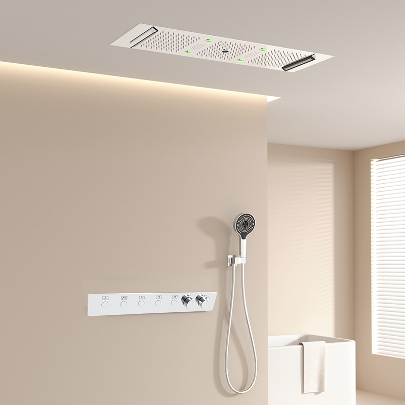 Set Doccia di Lusso Bianco 300 - Shower Head Rain recensione e prezzo