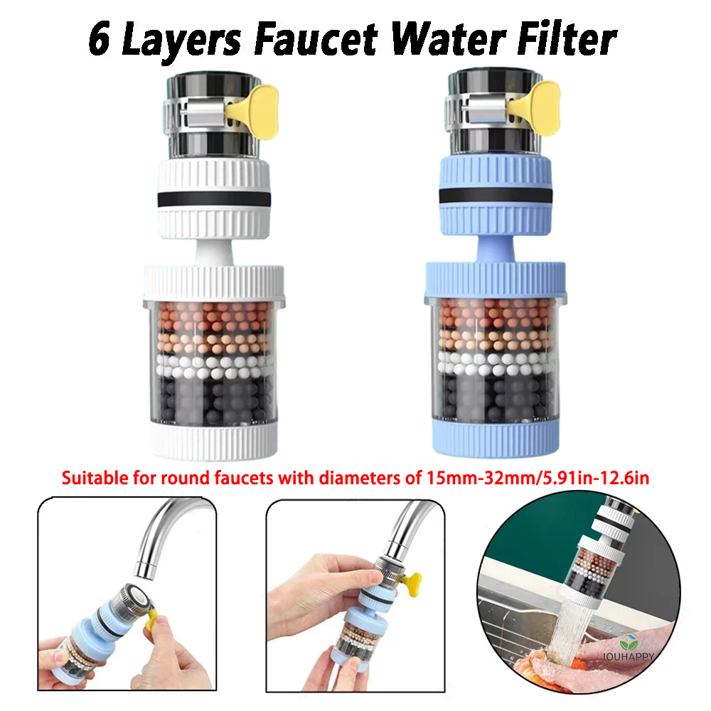 Rubinetto a 6 strati Filtro pe - Shower Head Rain recensione e prezzo